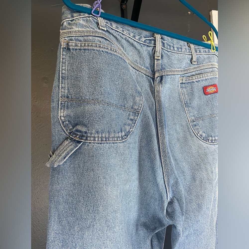 Dickies Carpenter Jeans | Light Wash Denim | Size 38x32 | Workwear / Streetwear